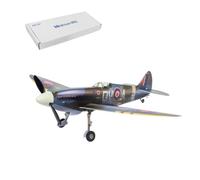 RC plane, MK XV 2.4G 5-channel Multi-protocol MinimumRC Fixed-wing Spitfire Model, for Beginner Enthusiasts (Kit Single Version)