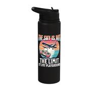 RC Plane Pilot Sky Limit RC Planes Stainless Steel Insulated Water Bottle