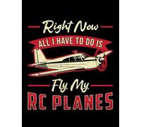 Rc Plane RC Plane Airplane Aircraft Pilot Fly My RC Planes NOTEBOOK: A Perfect Journal (8.5 x 11 In)