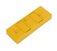 RC Plastic Battery Tray Case,RC Plastic Battery Box Professional RC Battery Box Bracket Compatible for SCX10 D90 90046 Universal RC Vehicles(Yellow)