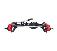 RC Portal Axle For Axial For Capra 1.9 For UTB AXI03004 AXI03000T1 T2 CNC Machined Aluminum Integrated Front Rear Portal Axle For Buggy F9 Parts(Gray,Front)