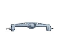 RC Portal Axle For Axial For Capra 1.9 For UTB AXI03004 AXI03000T1 T2 CNC Machined Aluminum Integrated Front Rear Portal Axle For Buggy F9 Parts(Silver,Rear)