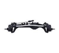 RC Portal Axle For Axial For Capra 1.9 For UTB AXI03004 AXI03000T1 T2 CNC Machined Aluminum Integrated Front Rear Portal Axle For Buggy F9 Parts(Black,Front)