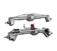 RC Portal Axle For Axial For Capra 1.9 For UTB AXI03004 For Buggy F9 For Wraith 90018 RR10 1/10 RC Crawler All Metal Front And Rear Portal Axle Upgrade Part(Gray,Set)