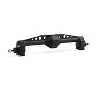 RC Portal Axle For Axial For Capra For SCX10 III For LCG Machined 7075 Aluminum Piece Construction Offset Portal Axle With BAT Servo Mount(Black,Rear)