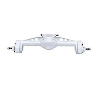 RC Portal Axle For Axial For SCX10 III AXI03007 1/10 CNC Aluminum Front And Rear Portal Axle Adjustable Upper Link Mounts RC Crawler Truck Upgrade(Gray,Rear)