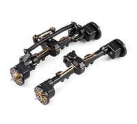 RC Portal Axle For Axial For SCX24 90081 C10 For Gladiator For Bronco 1/24 All Brass Portal Axle With Heavy Brass Weights RC Crawler(Set)