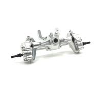 RC Portal Axle For FMS For FCX24 Xiaoqi 1/24 Metal Upgrade Front Axle Assembly Crusher K5 RC Car Parts(Silver)