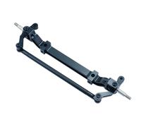 RC Portal Axle For Tamiya 1/14 RC Car Trailer Tractor Truck Upgrade Accessories Metal Front Axle Steering Rod Link Pole 179mm
