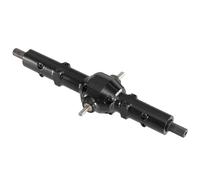 RC Portal Axle For WPL B16 B36 For JJRC 1/16 Six Wheel Drive Military Kagas Half Truck Upgrade Accessories Metal Mid Bridge Assembly(Black)