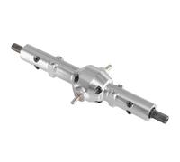 RC Portal Axle For WPL B16 B36 For JJRC 1/16 Six Wheel Drive Military Kagas Half Truck Upgrade Accessories Metal Mid Bridge Assembly(Silver)