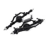 RC Portal Axles Kit Aluminum Alloy Front and Rear Axles Complete Axles Set Suit for Redcat Gen 7 SCX10 I II III Pro D90 D110 Etc 1/10 RC Crawler Car DIY Upgrade Parts