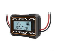 RC Power Meter 200A 60V for Battery Systems(200A) | Measures voltage, current, power, capacity; 0.01V resolution, backlit LCD screen, prevents motor damage