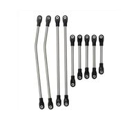 RC Pull Rod For Axial For SCX10 For Capra For LCG 1/10 Girder Frame Stainless Steel Link Rod Pull Rod Kit RC Crawler Parts And Accessories Replacement Use