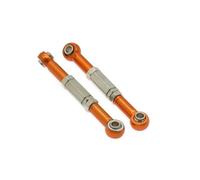 RC Pull Rod For Fs 1/10 2PCS Rear Upper Suspension Arm Linkage Tie Rod Rc Car For Desert For Buggy Tracked Vehicle Parts And Accessories Replacement Use(Yellow)