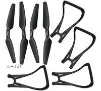 RC Quadcopter Spare Parts Compatible With S162 JD-22S JD22S E520 E520S GPS Drone Accessories Including Gears Protector Propeller Guards And Motors(GUARDS PROPELLERS)