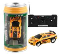 RC Racing Car Toy - 2.76 Inches PP Cans Style Remote Vehicle, Mini Electric Speed Model, Compact Control System With Smooth Steering Response | Children Play Set Fun Driving Experience Birthday