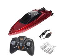 RC RADIO RADIO BOAT, High Speed Boat | 2.4GHz Wireless Remote Control , Electric Racing Boats for Adults, Kids, Waterproof Remote Control, Pool, Lake, River,