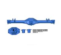 RC Rear Axle Housing Assembly Aluminum Alloy Axle Housing Set for Losi Baja Rey Hammer Rock Rey LOS232072 (Dark Blue)