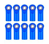 RC Repair Parts Compatible With Axial For SCX10 For Traxxas For TRX4 D90 For Tamiya M4 Tie Rod End Ball Joint Link Ball Joint CW Thread 1/10 RC Crawler(Blue)