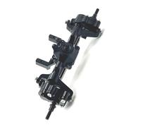 RC Repair Parts Compatible With FMS For FCX24 For Xiaoqi For Crusher K5 1/24 RC Accessories Metal Complete Front Axle Kit(Black)