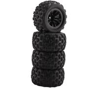RC Repair Parts Compatible With MJX For Hyper Go 16207 16208 16209 16210 For H16 H16H H16E H16P 1/16 RC Car Spare Parts 4Pcs Tire Wheel Tyres