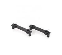 RC Repair Parts Compatible With RGT For Rock For Cruiser EX86100 1/10 RC Crawler Car Truck Front/Rear Bumper Mount Anti-Collision Plate Fixed Kits(Black)