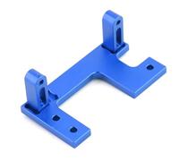 RC Repair Parts Compatible With Tamiya For King For Hauler For SCANIA For AROCS For MAN For VOLVO 1/14 RC Tractor Truck Parts Metal Steering Servo Mount(Blue)