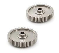 RC Repair Parts Compatible With Tamiya For TT-01 1/10 RC Car Upgrade Parts 2PCS Upgrade High For Speed Spur Gear 51004 53665 55T 58T