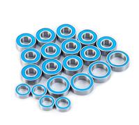 RC Repair Parts Compatible With Tamiya For TT-01 TT01D TT01E TT02B TT01 For Chassis 1/10 RC Car Upgrade Parts 20Pcs Rubber Sealed Bearing Kit