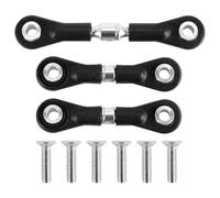 RC Repair Parts Compatible With Tamiya For TT02 TT02T 1/10 RC Car Upgrade Parts Accessories 3Pcs Steering Link Rod Servo Rod