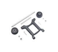 RC Repair Parts For ARRMA For BIG For ROCK For Crew Cab 3S AR102711 1/10 rc cars Adjustable Rear Anti-rolling Wheel Wheelie Bar Set AR320403(Black)