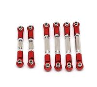 RC Repair Parts For Arrma For SENTON For VORTEKS For Big For Rock 1/10 rc cars Upgrade Parts Metal Tie Rods Linkage Links Set