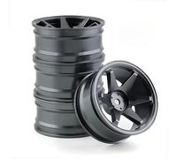 RC Repair Parts For HSP For Tamiya For HPI For Kyosho For Sakura D5 For TT02 1/10 RC On-Road Drift Car Wheel Hub Climb Car Wheel Rim(Gray)