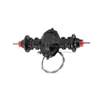 RC Repair Parts For Tamiya 1/14 RC Trailer Tractor Tow Drag Truck Part CNC Metal Front Rear Axle Medium Differential Axle Built-in Gear(Rear)