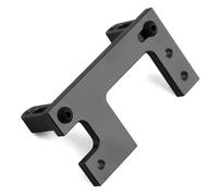 RC Repair Parts For Tamiya For SCANIA For King For Hauler 1/14 RC Semi Tractor Truck Tipper Upgrades Parts Metal Steering Servo Mount SR-0133(Black)