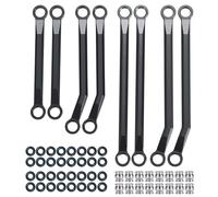 RC Repair Parts For TRX-4M For Bronco For Defender 1/18 RC Crawler Car Truck For Model Upgrade Parts Heighten For Chassis Links Rods Set