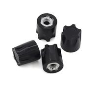 RC Repair Parts For TRX4 For TRX6 For SLASH D90 D110 For SCX10 For HSP For Tamiya For Yokomo 1/10 RC Drift Aluminum Alloy M4 Nut Rim Caps(Black)
