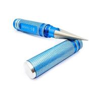 Rc Repair Tools RC Car Shell Body Hole Opener 0-14mm Expanding Puncher Shell Reamer Drill Metal Steel Round Model DIY Tool For RC Car Body Model(Blue)