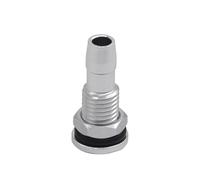 RC Repairs Accessories For 1Pcs M6/M8 RC Boat Aluminum Nozzle Water-cooled System Parts Thread Nozzles For Fuel ESC Motor Nipple(Silver,M8)