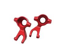 RC Repairs Accessories For Arrma Big For Rock For Granite For Senton For Vorteks 1/8 1/10 For Typhon AR330469 Aluminum Steering Block Front Arm(Red)