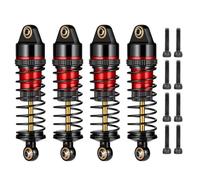 RC Repairs Accessories For Arrma For Granite For Grom 1/18 4Pcs Shock Absorber Damper Rc Car Upgrade Parts Repair Accessories Decorative Spare(Red)