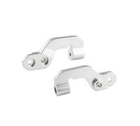 RC Repairs Accessories For Arrma For Mojave 6S Exb V2 For Fireteam Big For Rock 1/7 Alloy 7075 Rear Brace Mount Set Upgrade Repair Spare Models(Silver)