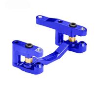 RC Repairs Accessories For Arrma Quake For Gorgon For Granite For Typhon For Mojave For Grom For Nascar 7075 Alloy Steering Set Toy Models(Blue)