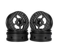 RC Repairs Accessories For Capra For Scx10 Pro For Wraith For Trx4 Gmade R1 For Element For Enduro 1/10 2. Carbon Fiber Aluminum Beadlock Wheel Rim RC(Set-03)