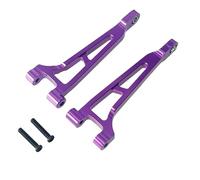 RC Repairs Accessories For MJX For Hyper Go 14209 14210 H14BM 1/14 Metal Rear Upper Suspension For Swing Arms RC Car Repair Modification Parts(Purple)