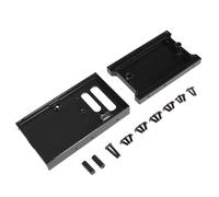 RC Repairs Accessories For MN MN98V2 MN99sV2 Model 1/12 Metal For Circuit Board Fixing For Seat Rear Tailboard Remote Control Car Upgrade Modification(Black)
