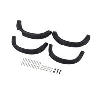 RC Repairs Accessories For Tamiya Bruiser Tf2 For Mojave 1/10 Black Mud Fenders Flares RC Crawler Body Parts Accessories Decorative Spare Toy