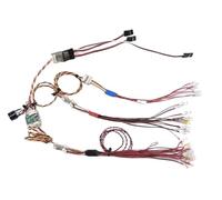 RC Repairs Accessories For Tamiya For Scania 56371 56375 For Actros For Volvo For Man 1/14 2.4G Wireless Light Set Lamp Group Module RC Truck(No 2.4G)