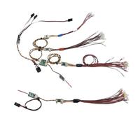 RC Repairs Accessories For Tamiya For Scania 56371 56375 For Actros For Volvo For Man 1/14 2.4G Wireless Light Set Lamp Group Module RC Truck(No 2.4G 2pcs)